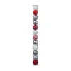 RETIF Deco De Sapin Lot De 12 Boules De Noel O6Cm Rouge Et Argent Clearance