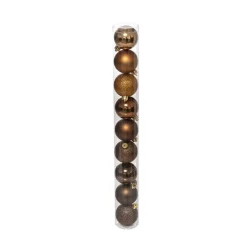 RETIF Deco De Sapin Lot De 9 Boules De Noel O6Cm Bronze Clearance