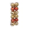 RETIF Deco De Sapin Lot De 12 Boules De Noel O4Cm Rouge Et Or Cheap