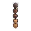 RETIF Deco De Sapin Lot De 5 Boules De Noel O5Cm Bronze Discount