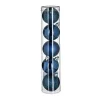 RETIF Deco De Sapin Lot De 5 Boules De Noel O5Cm Bleu Nuit Discount