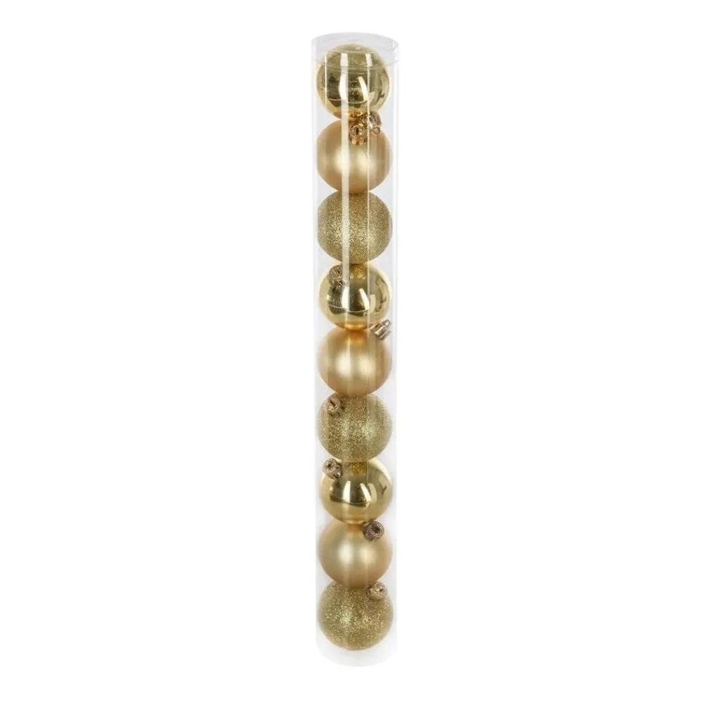 RETIF Deco De Sapin Lot De 9 Boules De Noel O6Cm Or Online