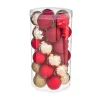 RETIF Deco De Sapin Lot De 30 Boules De Noel O6Cm Or Et Rouge Online