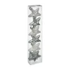 RETIF Deco De Sapin Lot De 6 Etoiles O6Cm Blanc Et Argent Online