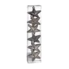 RETIF Deco De Sapin Lot De 6 Etoiles O6Cm Champagne Violet Et Gris Sale