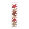 RETIF Deco De Sapin Lot De 6 Etoiles O6Cm Rouge Best