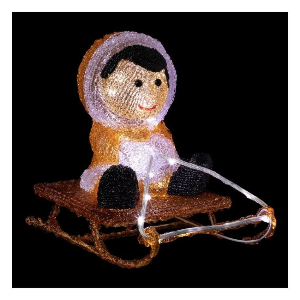 RETIF Deco Lumineuse Eskimo 30 Led Blanc Froid Lumiere Fixe Discount