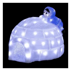 RETIF Deco Lumineuse Igloo Blanc 70 Led Blanc Froid H31Cm Clearance