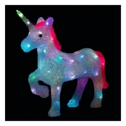 RETIF Deco Lumineuse Licorne 40 Led A Variation De Couleurs H40Cm Clearance