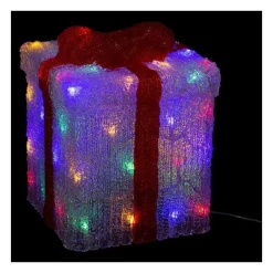 RETIF Deco Lumineuse Paquet Cadeau 50 Led Multicolore 8 Jeux De Lumiere H47Cm Online