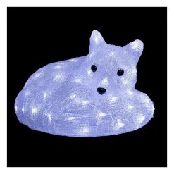 RETIF Deco Lumineuse Renard 60 Led Blanc Froid H25Cm Discount