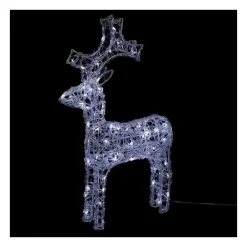 RETIF Deco Lumineuse Renne 100 Led Blanc Froid Lumiere Fixe H85Cm Store
