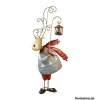 RETIF Decoration Cerf Noel Lanterne En Metal 42X26X77Cm Flash Sale