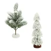 RETIF Decoration De Noel - 4 Sapins Artificiels De Table Enneiges, H.30Cm New
