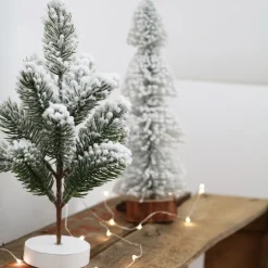RETIF Decoration De Noel - 4 Sapins Artificiels De Table Enneiges, H.30Cm New