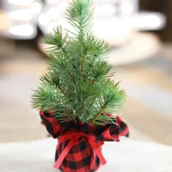 RETIF Decoration De Noel - 4 Sapins Artificiels De Table, H.25Cm Online