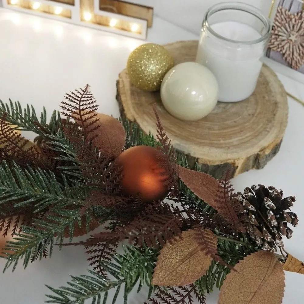 RETIF Decoration De Noel - Chemin De Table / Guirlande Artificielle, L.100Cm Cheap