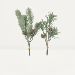 RETIF Decoration De Noel - Set De 4 Bouquets De Table Artificiels, H.30Cm Fashion