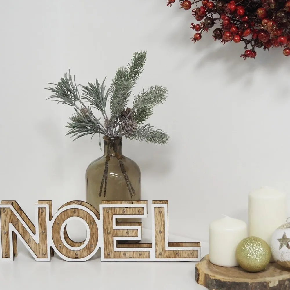 RETIF Decoration De Noel - Set De 4 Bouquets De Table Artificiels, H.30Cm Fashion