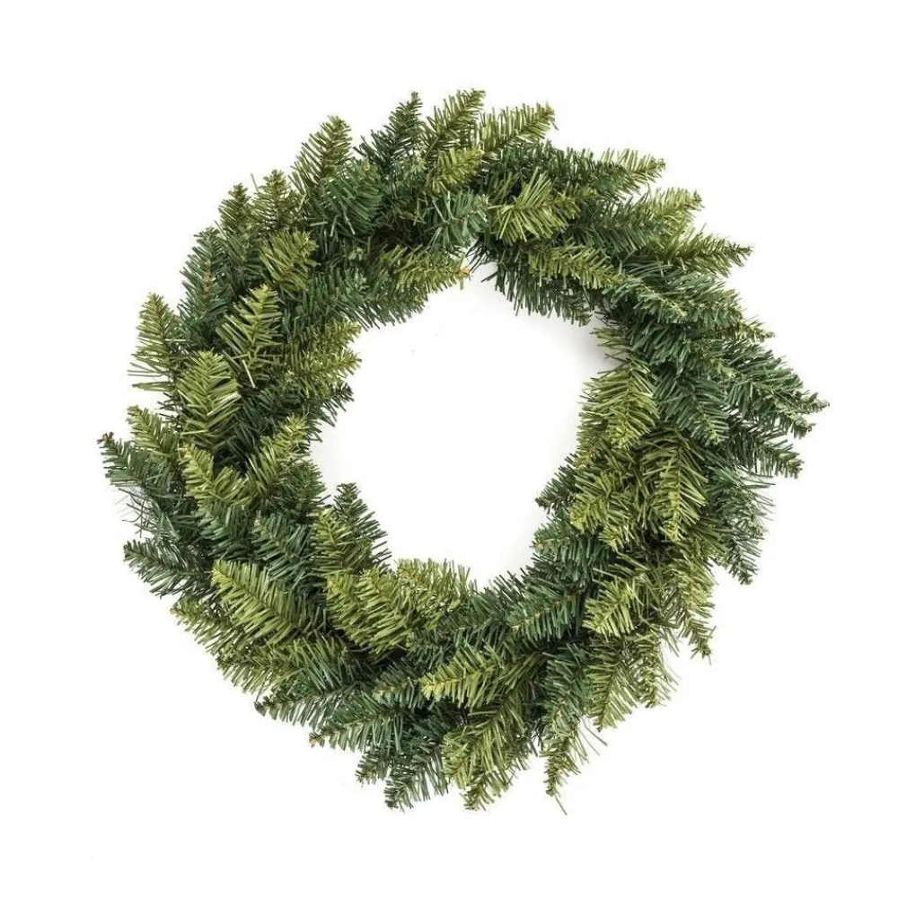 RETIF Decoration De Noel Couronne Artificielle Vert 2 Tons O40Cm Clearance