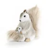 RETIF Ecureuil Et Son Bebe L 30 X P 13 X H 23,5 Cm New