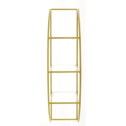 RETIF Etagere Demi Lune Droite Ou Gauche Cremagold L 45 X P 20 X H 90 Cm Fashion