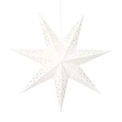 RETIF Etoile En Papier Blanc Avec Etoiles O60Cm Outlet
