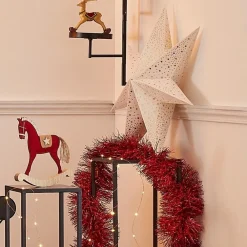 RETIF Etoile En Papier Blanc Avec Etoiles O75Cm Sale