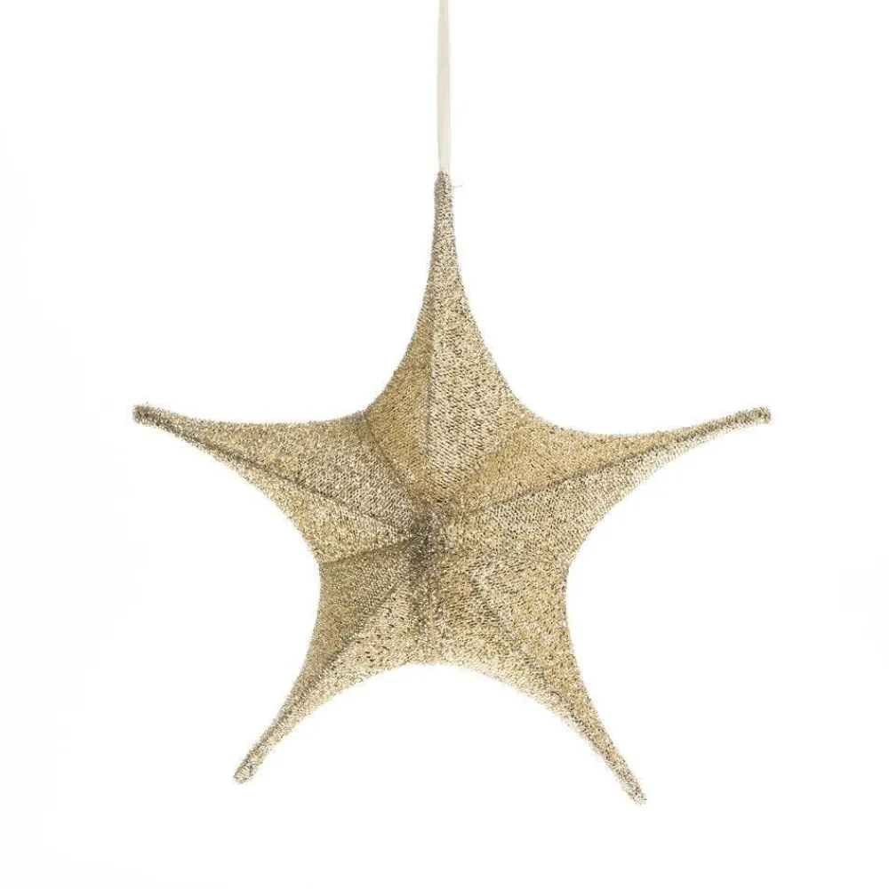 RETIF Etoile Pliable Or Glitter O 40 Cm Cheap