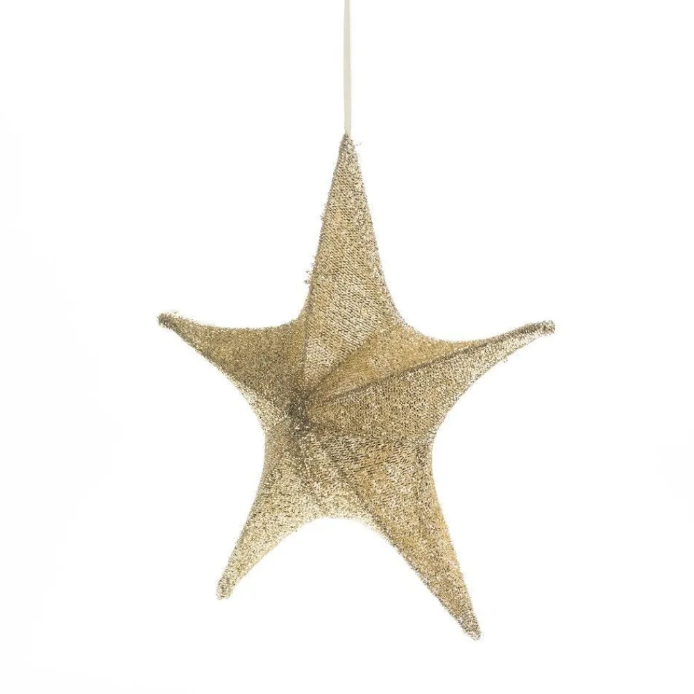 RETIF Etoile Pliable Or Glitter O 40 Cm Cheap