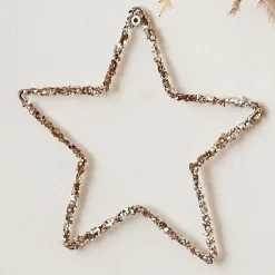 RETIF Etoiles Champagne Pailletees O40+30+25+20Cm - Par 4 Flash Sale