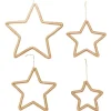 RETIF Etoiles En Jute O40/30/25/20Cm - Par 4 Outlet