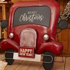 RETIF Facade Voiture "Merry Christmas" En Metal 77X87Cm Online