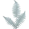 RETIF Feuille De Fougere Verte Givree L 80 Cm Shop