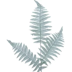 RETIF Feuille De Fougere Verte Givree L 80 Cm Shop