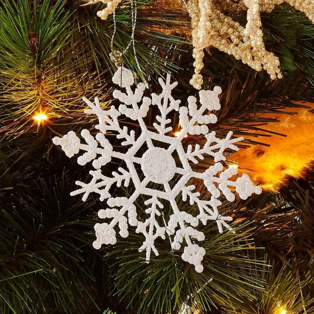 RETIF Flocons Blancs 12Cm - Par 4 Best Sale