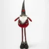RETIF Gnome Boule En Tissu Rouge Et Gris H 88 Cm Store