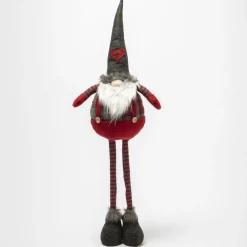 RETIF Gnome Boule En Tissu Rouge Et Gris H 88 Cm Store