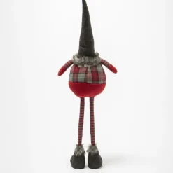 RETIF Gnome Boule En Tissu Rouge Et Gris H 88 Cm Store