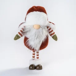 RETIF Gnome De Noel Avec Chapka H 42 Cm Clearance