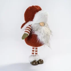 RETIF Gnome De Noel Avec Chapka H 42 Cm Clearance