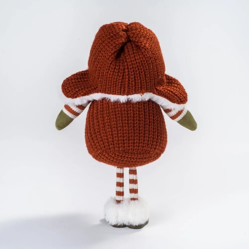 RETIF Gnome De Noel Avec Chapka H 42 Cm Clearance