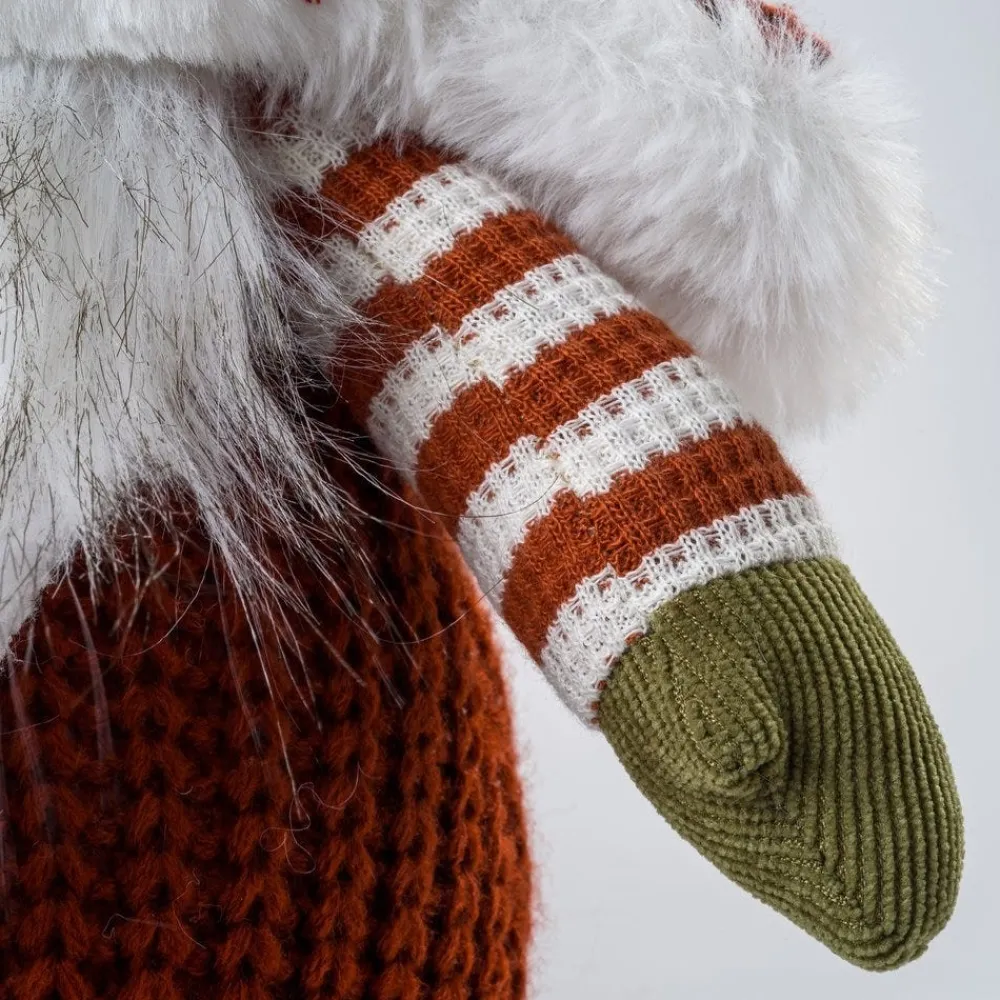 RETIF Gnome De Noel Avec Chapka H 42 Cm Clearance