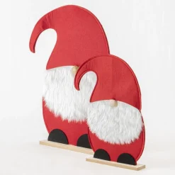 RETIF Gnomes Pere Noel H 46 Et 67,5 Cm - Par 2 Fashion