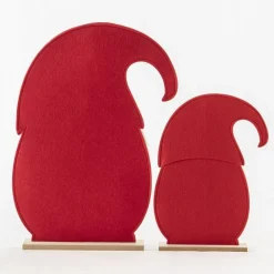 RETIF Gnomes Pere Noel H 46 Et 67,5 Cm - Par 2 Fashion