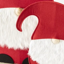 RETIF Gnomes Pere Noel H 46 Et 67,5 Cm - Par 2 Fashion