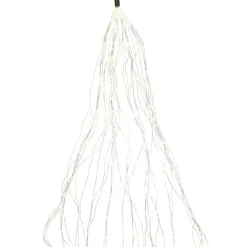RETIF Grappe 640 Microleds Blanc Chaud Sur Cable Argent L 190 Cm Discount