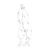 RETIF Grappe Boules De Neige 100 Leds Blanc Froid L 135Cm Discount