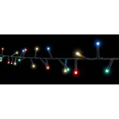 RETIF Guirlande 192 Led Super Brillante Multicolore 16M - Cable Vert Hot