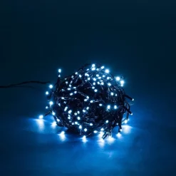 RETIF Guirlande 180 Leds Blanc Froid Cable Noir 13,5M Hot